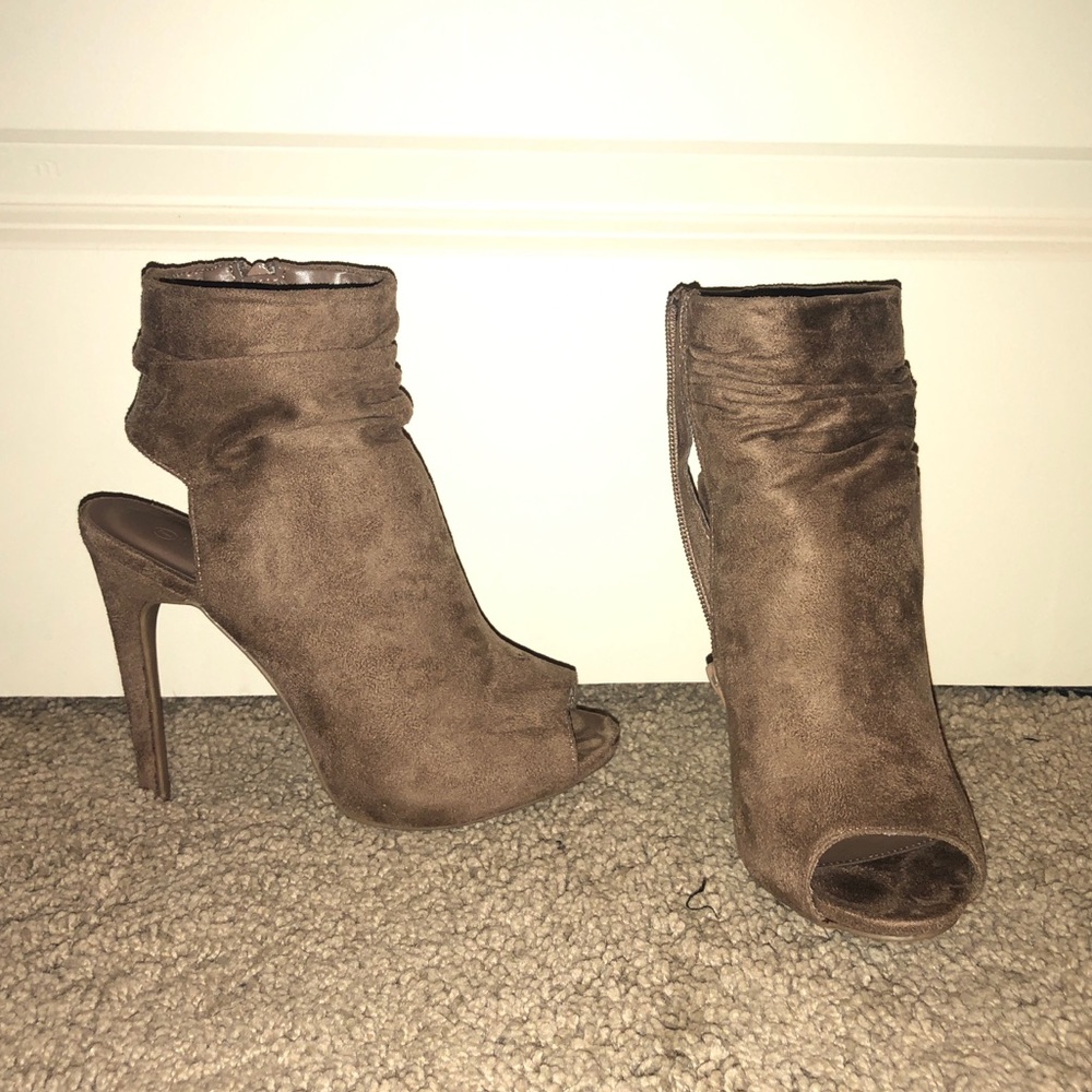 Tan Booties